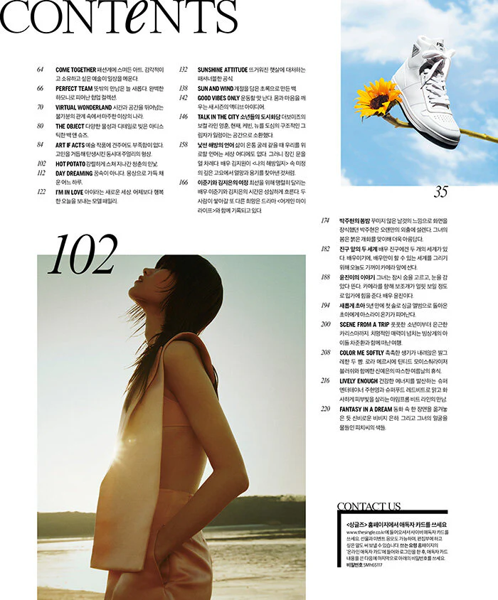 [MAGAZINE] SINGLES MAGAZINE - KOREAN MAY 2022 THE BOYZ YOUNGHOON HYUNJAE KEVIN NEW - Image 3