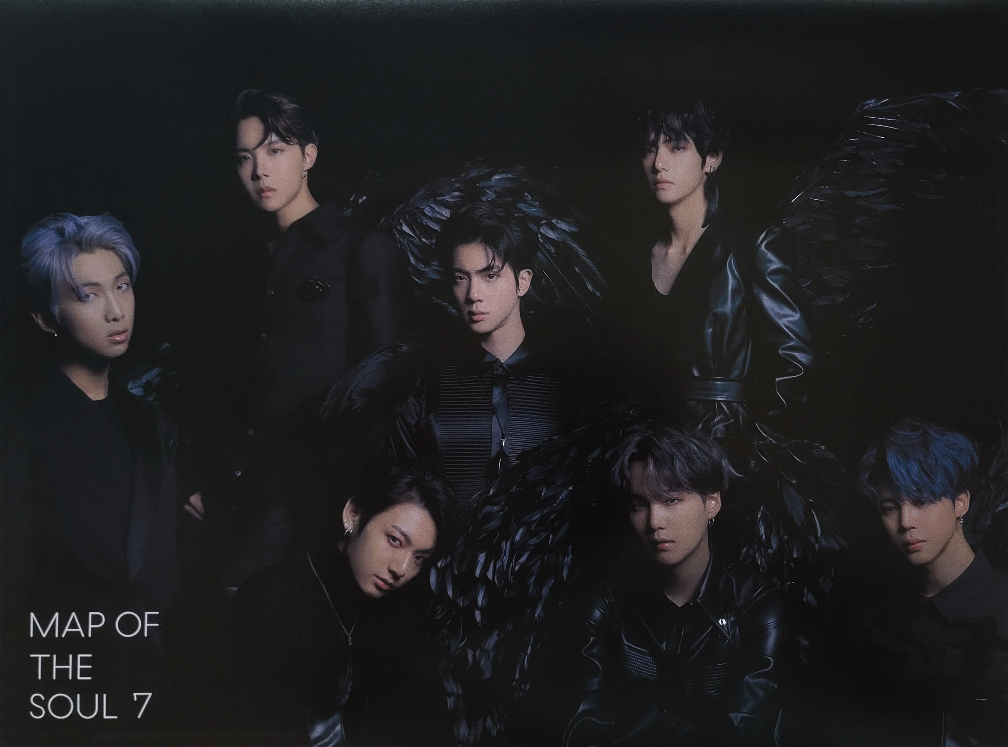 MAP OF THE SOUL : 7 MOTS7 OFFICIAL POSTER with Tube Case - Image 2