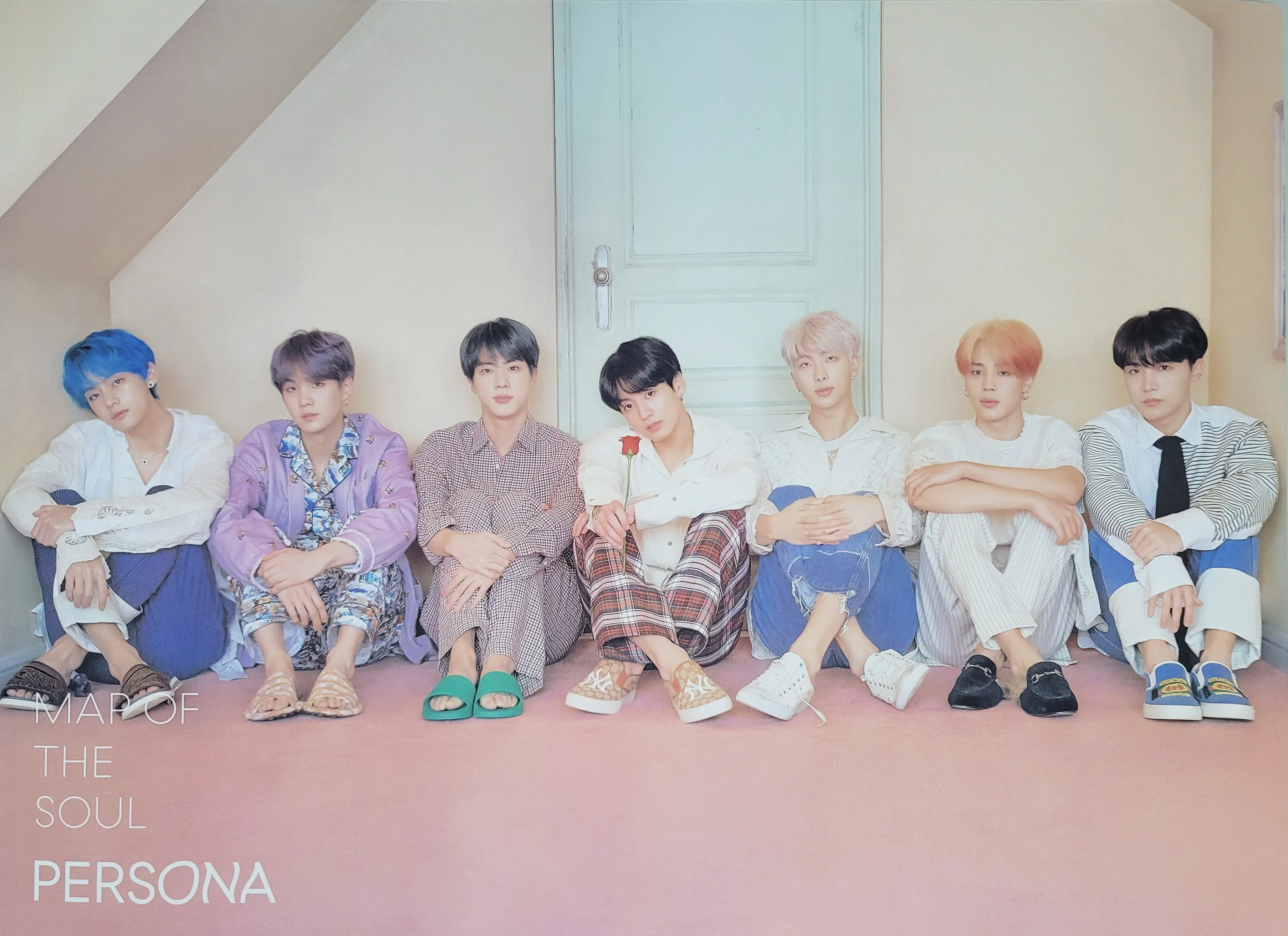 MAP OF THE SOUL : PERSONA OFFICIAL POSTER with Tube Case - Image 3