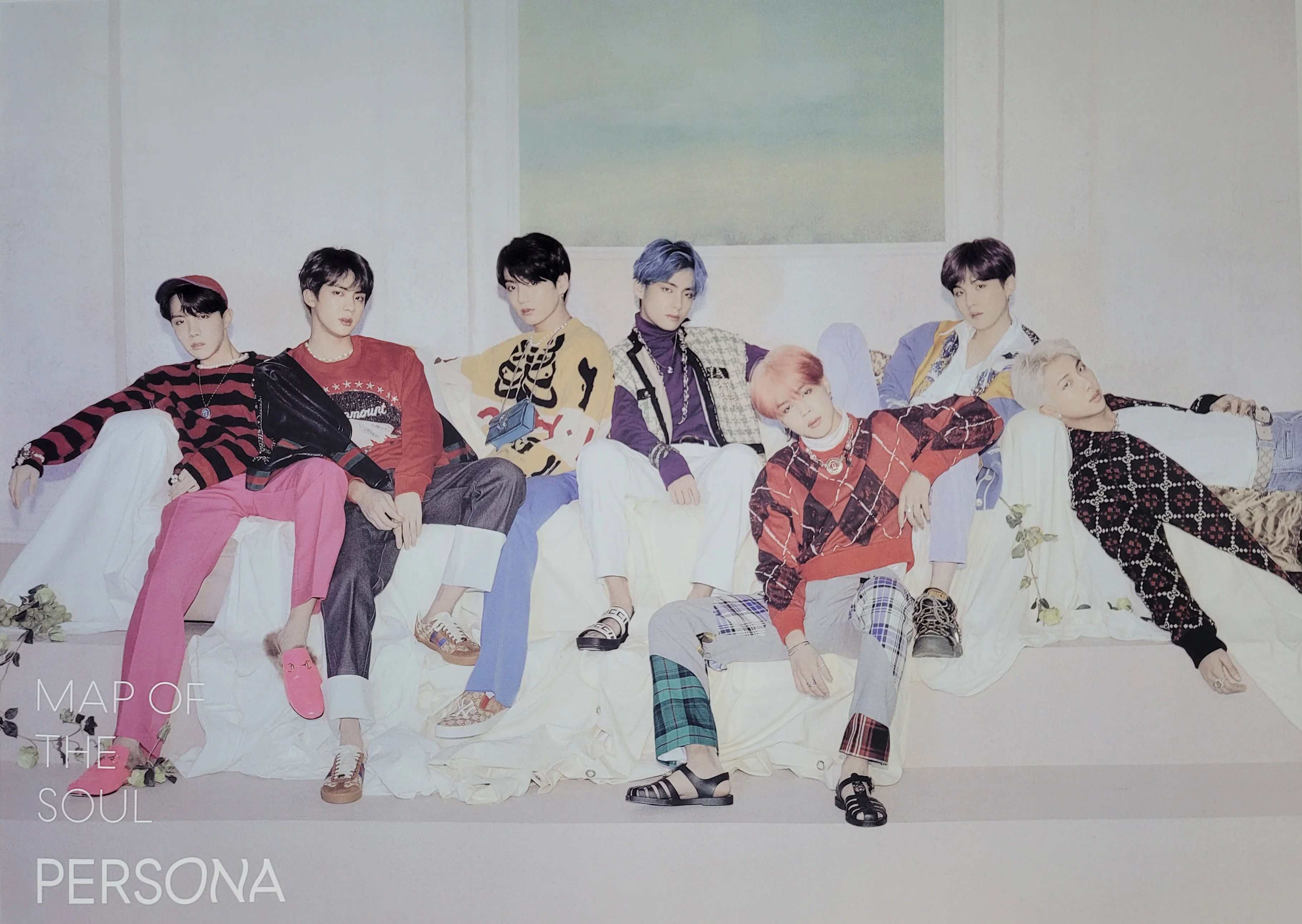 MAP OF THE SOUL : PERSONA OFFICIAL POSTER with Tube Case - Image 4