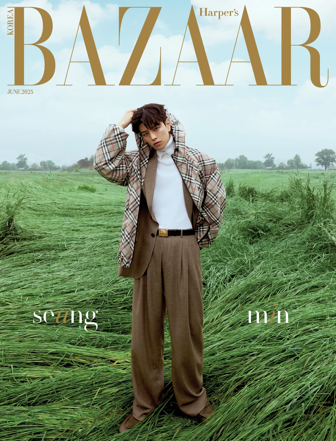 Bazaar Korea Magazine June 2025 STRAY KIDS SEUNGMIN - Image 3