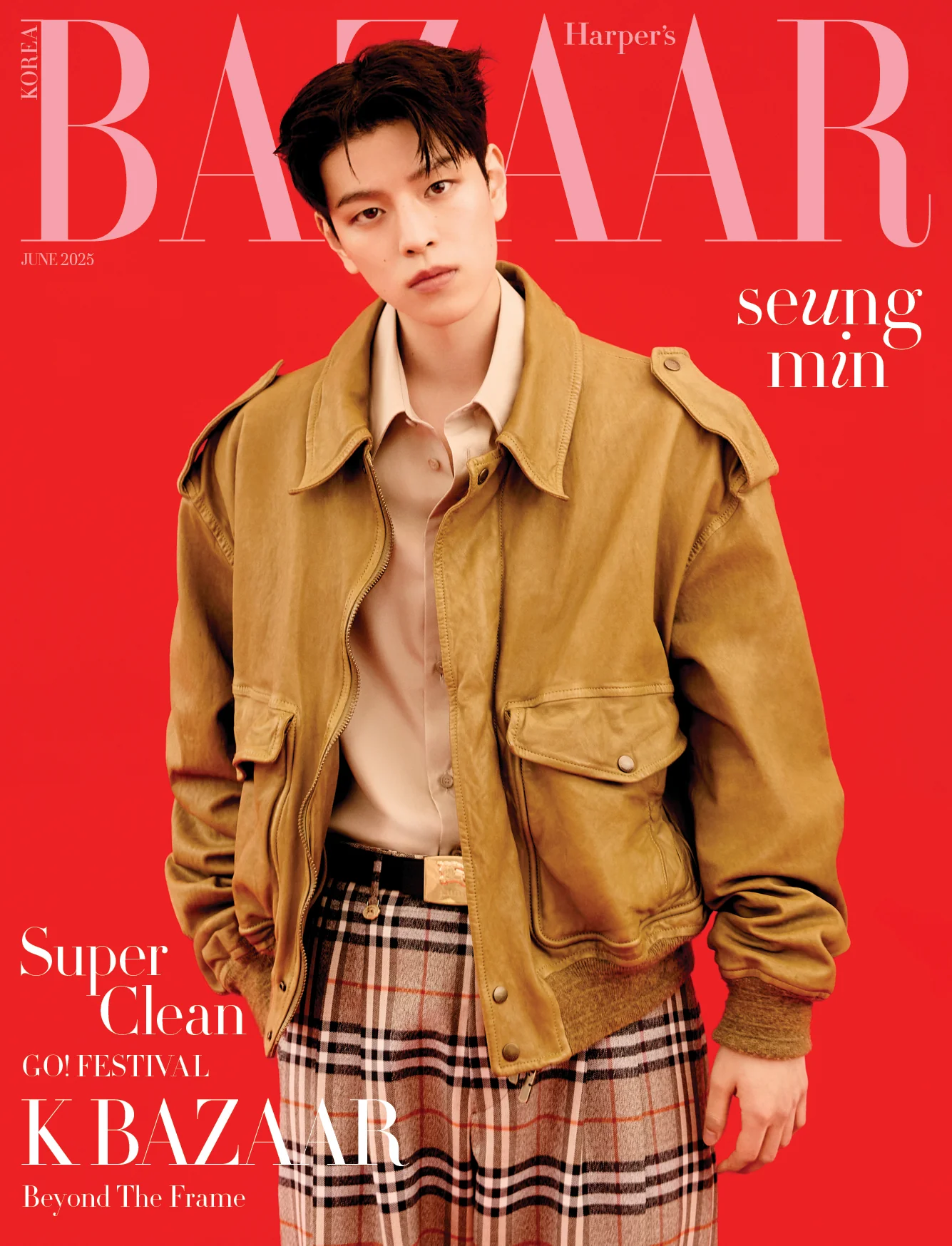 Bazaar Korea Magazine June 2025 STRAY KIDS SEUNGMIN - Image 4
