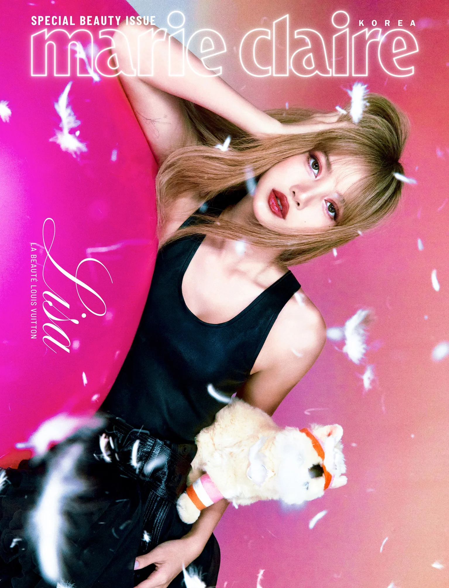 Marie claire SPECIAL BEAUTY ISSUE Korea Magazine 2025 LISA BLACKPINK - Image 3
