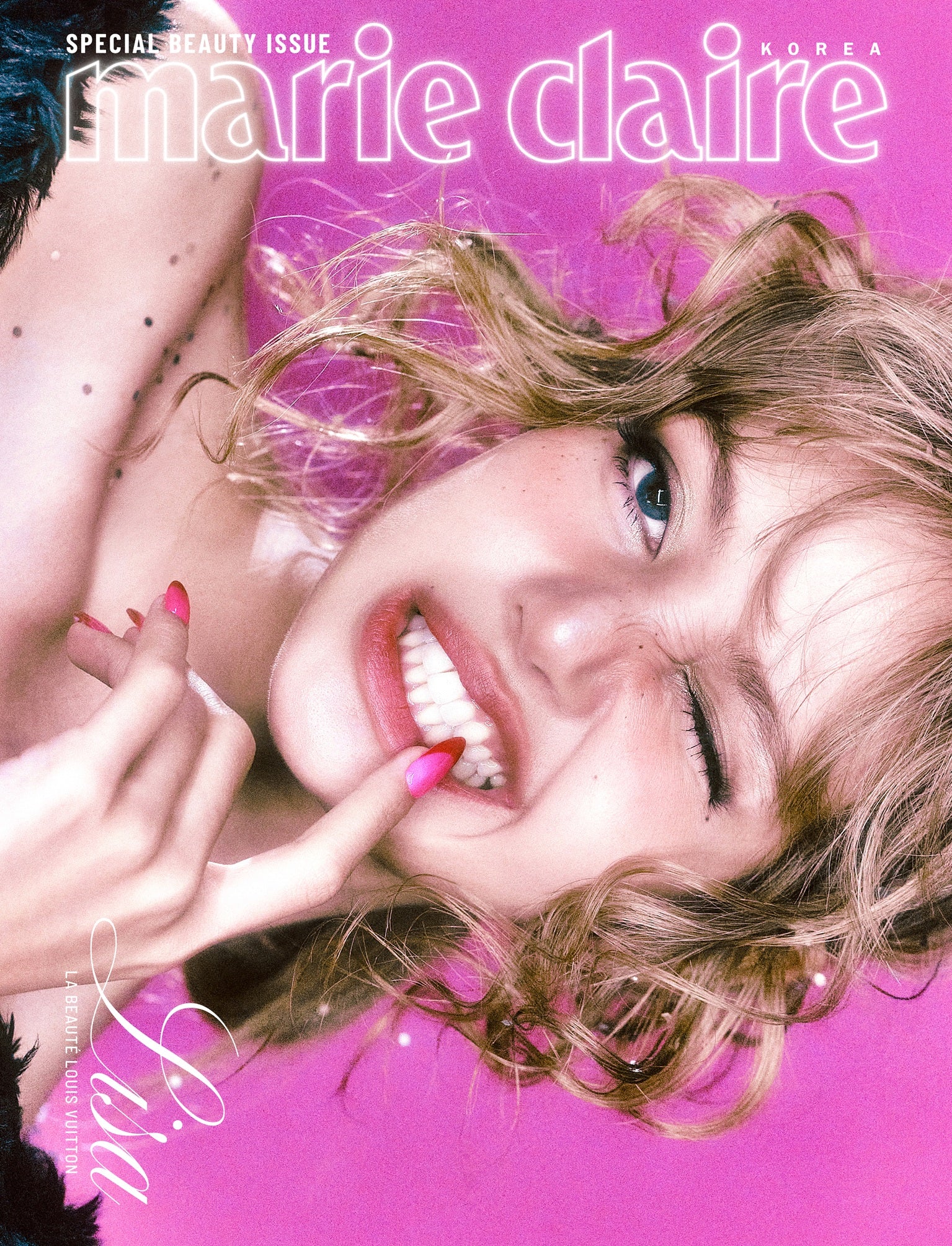 Marie claire SPECIAL BEAUTY ISSUE Korea Magazine 2025 LISA BLACKPINK - Image 4