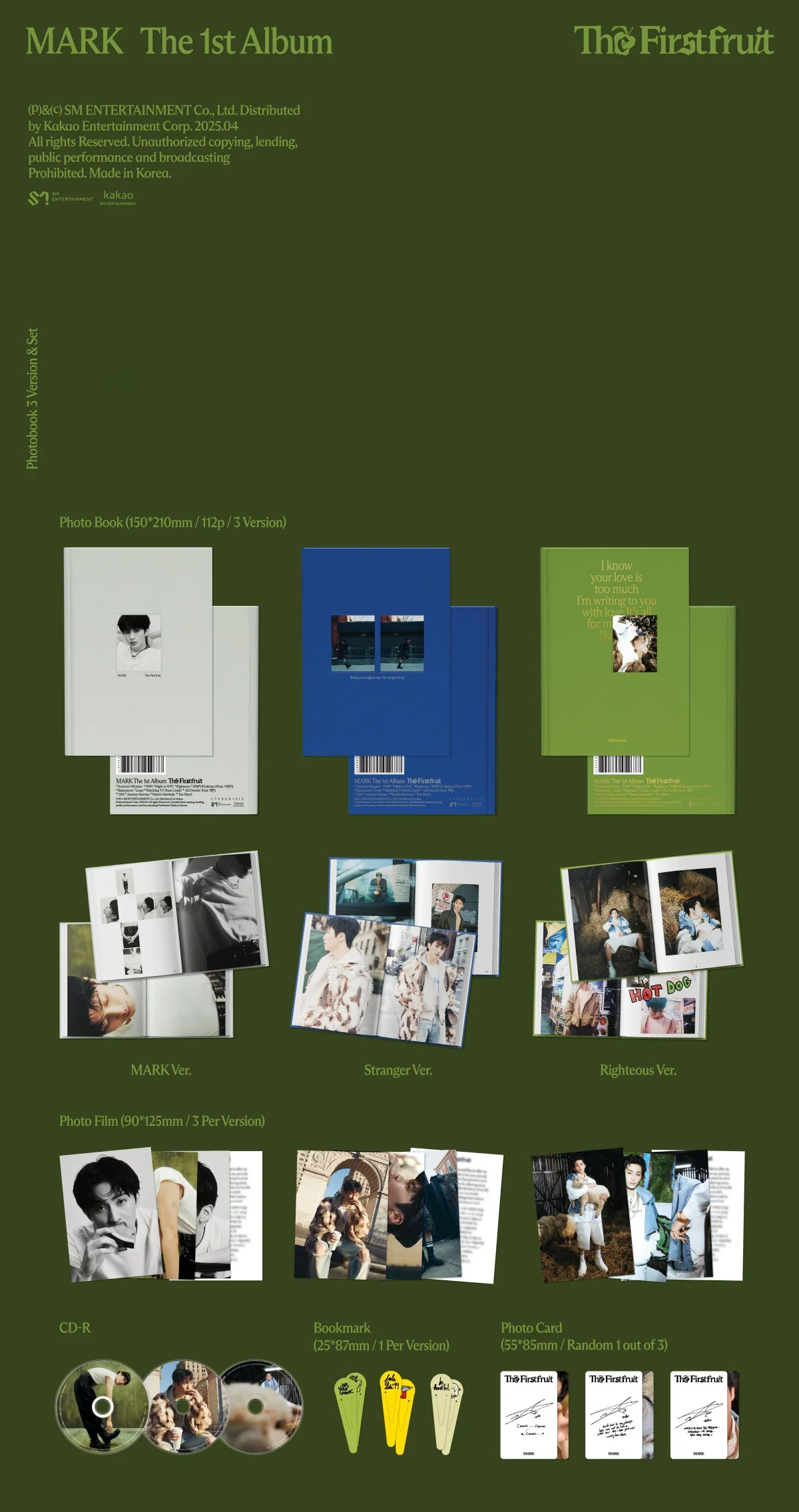 Mark NCT - The Firstfruit [Photobook ver.] 1st Album - Image 2