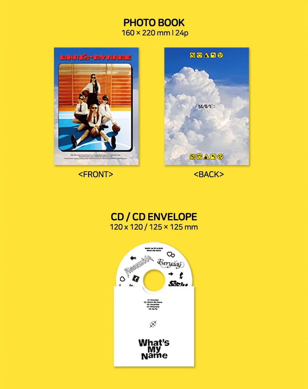 MAVE: - 1st EP What's My Name CD - Image 3