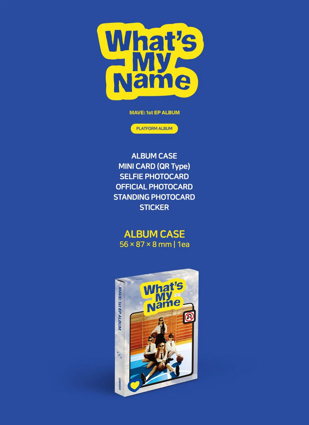 MAVE: - MAVE: 1st EP 'What's My Name' (Platform ver.) - Image 2