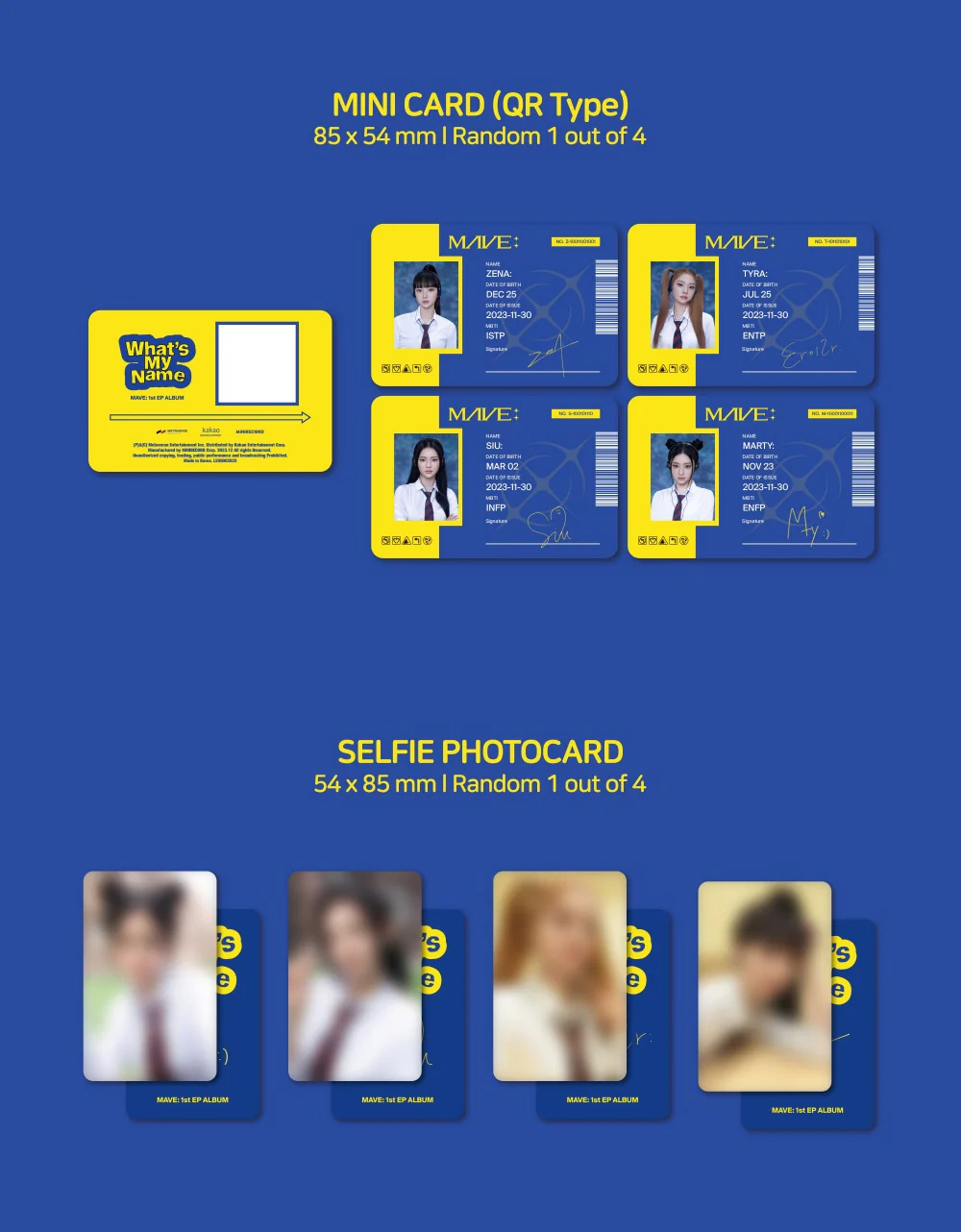 MAVE: - MAVE: 1st EP 'What's My Name' (Platform ver.) - Image 3