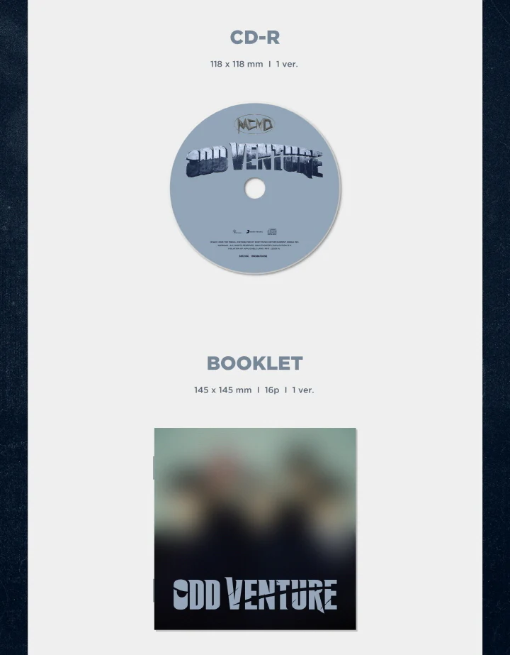 MCND - 5th Mini Album ODD-VENTURE (Digipack Ver.) CD - Image 3