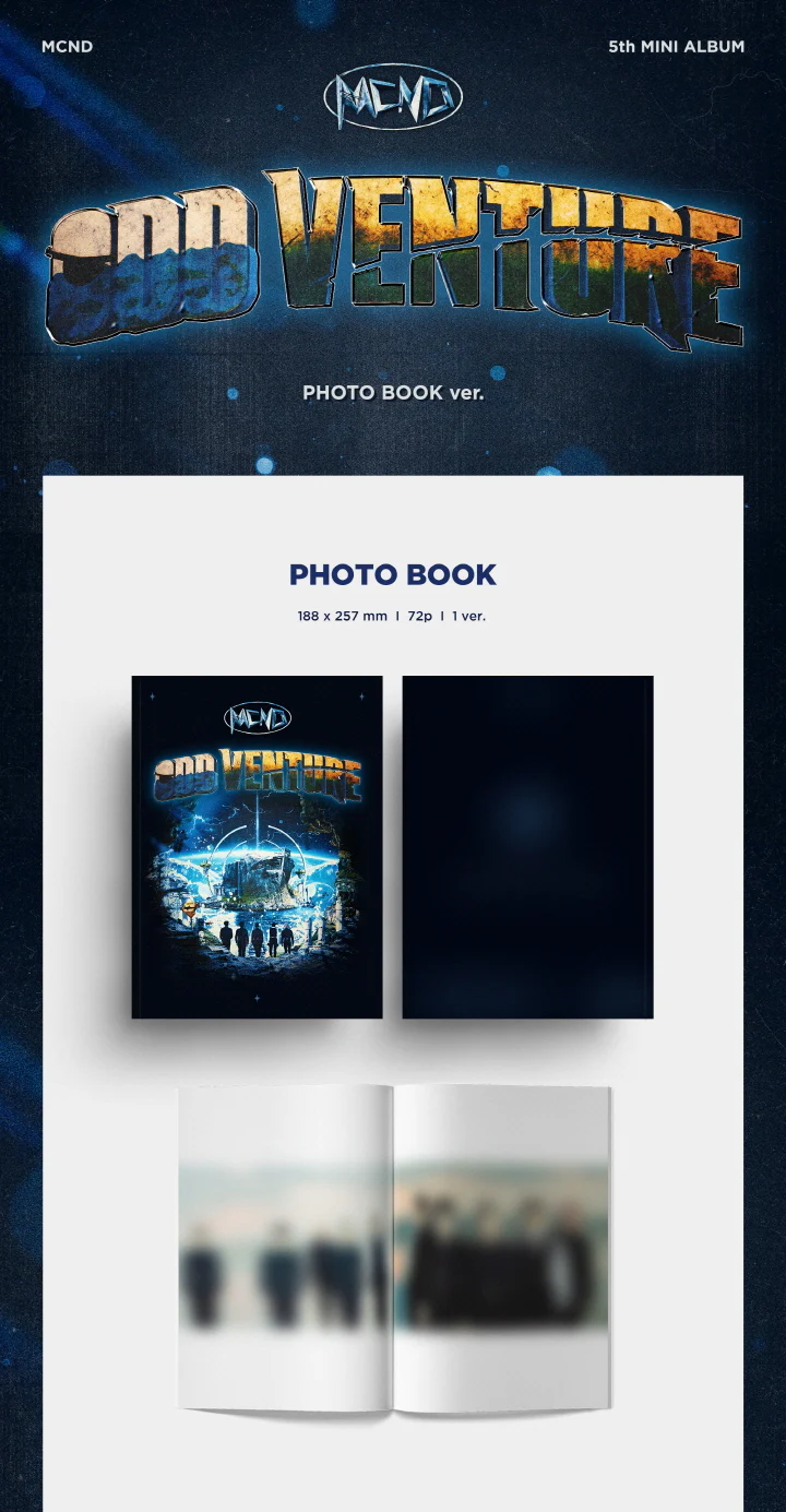 MCND - 5th Mini Album ODD-VENTURE Photobook version CD - Image 2