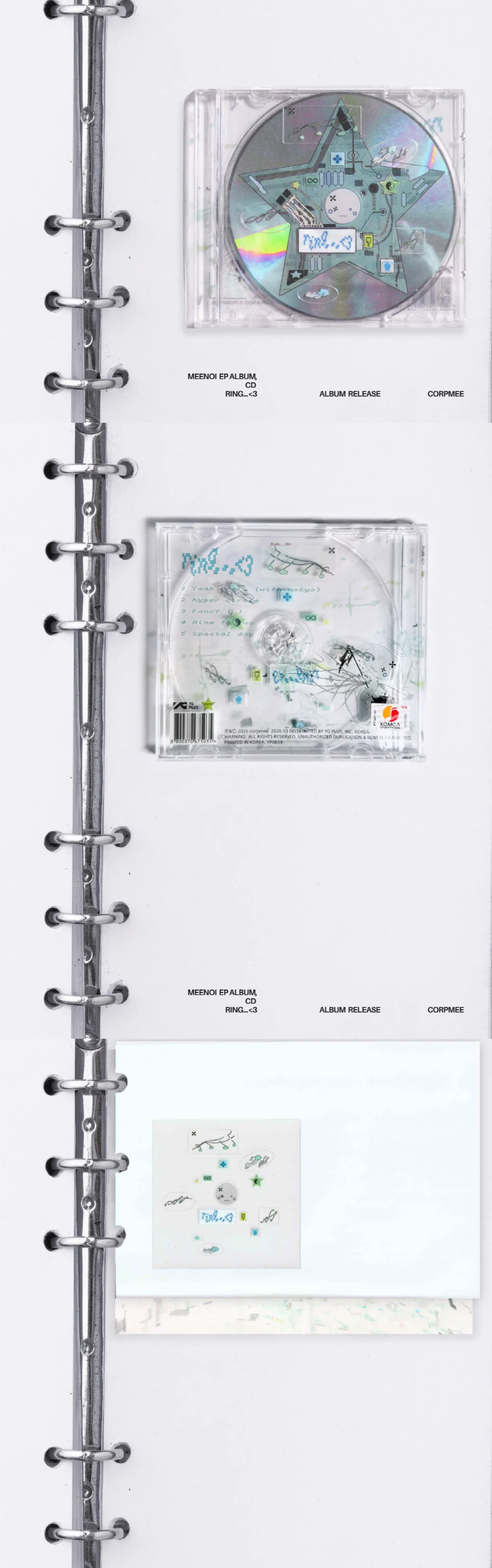 meenoi - ring...<3 EP Album - Image 3