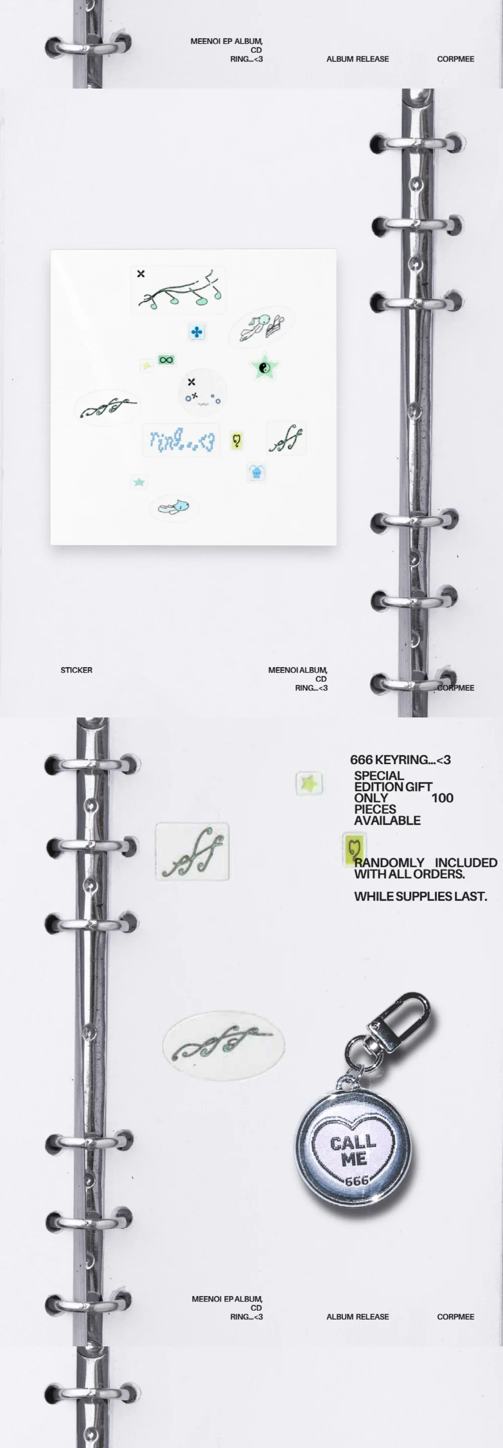 meenoi - ring...<3 EP Album - Image 4