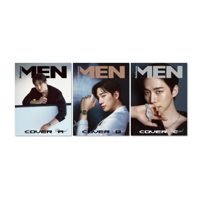 Men Noblesse Korea Magazine July 2026 Lee Jun Ho Random Cover