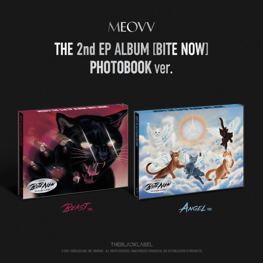 Meovv - 2nd EP Bite Now Photobook version CD