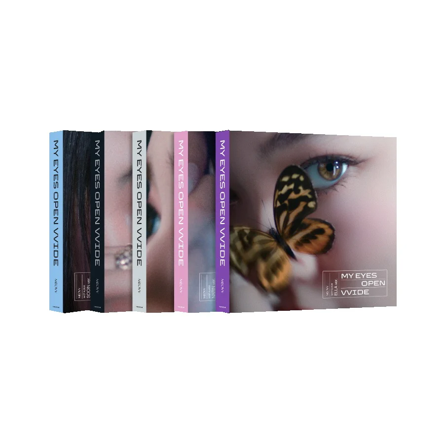 MEOVV - MY EYES OPEN VVIDE [MEOVV ver.] 1st EP Album - Image 3