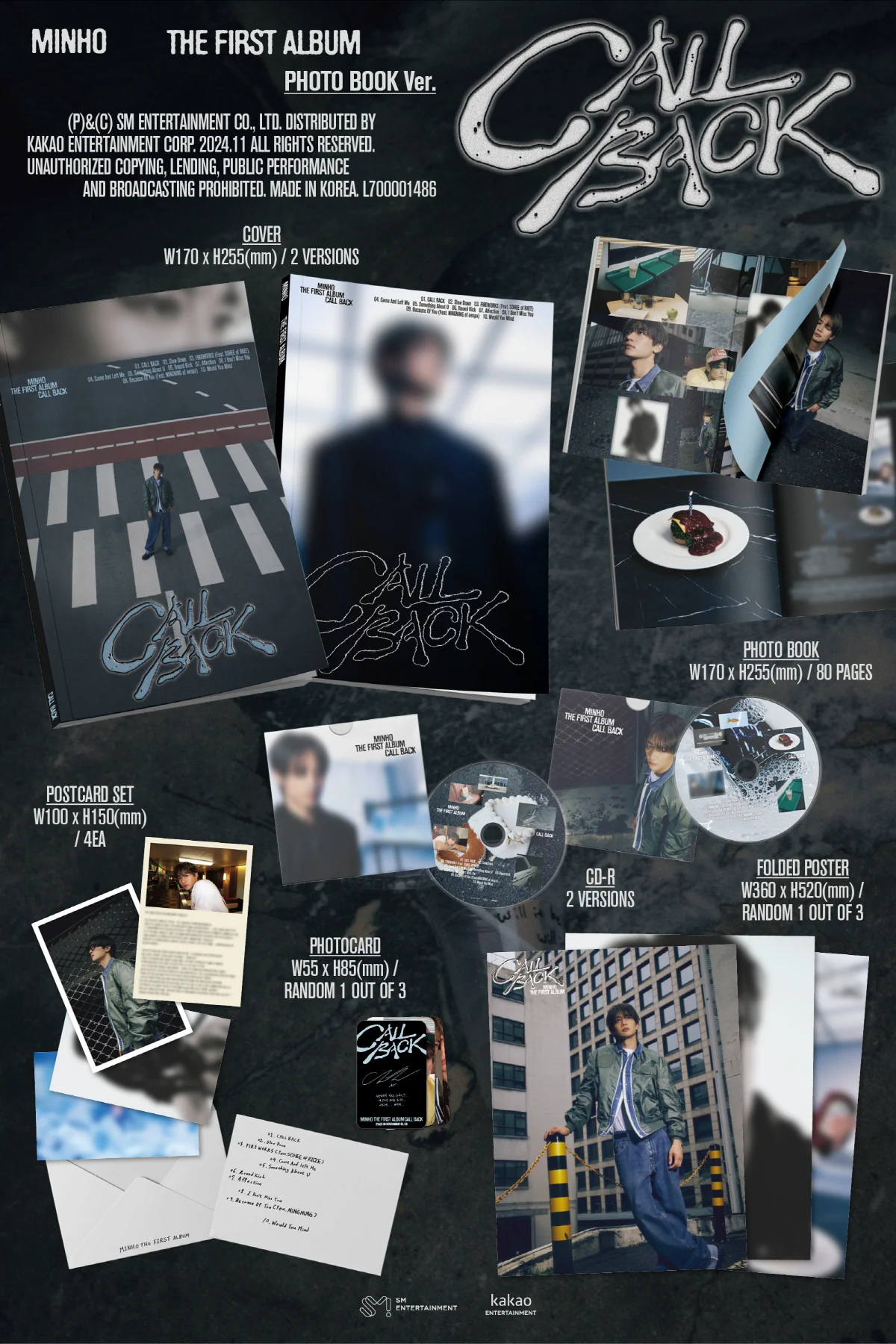 MINHO - CALL BACK [Photobook Ver.] Album - Image 2