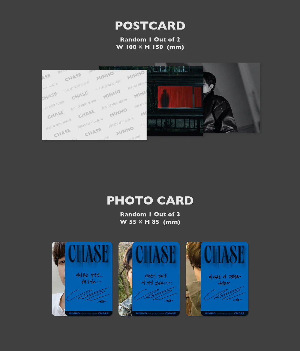 MINHO SHINee - CHASE [Beginning Ver.] Album - Image 4