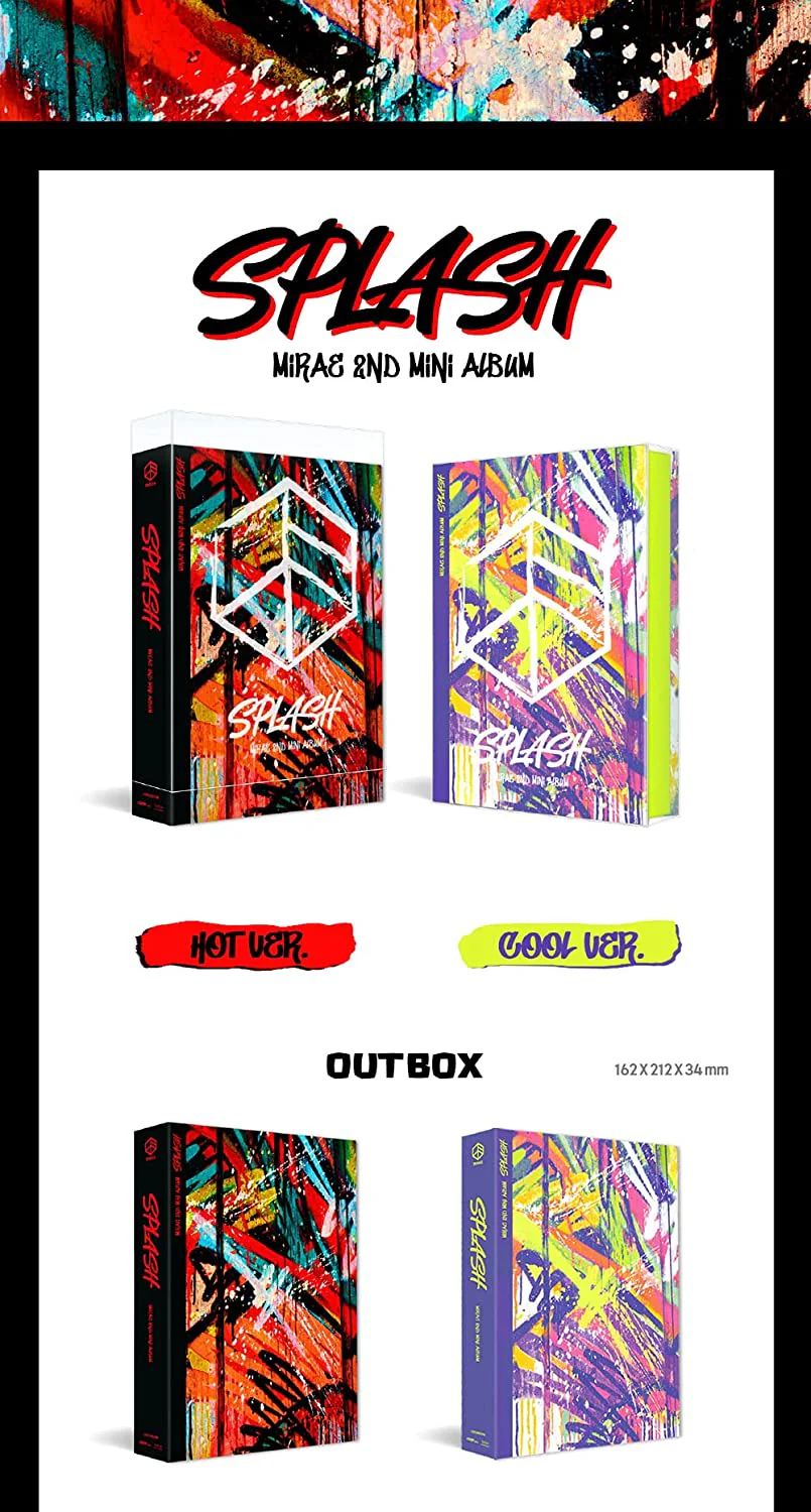 MIRAE - Splash (2nd Mini Album) - Image 3