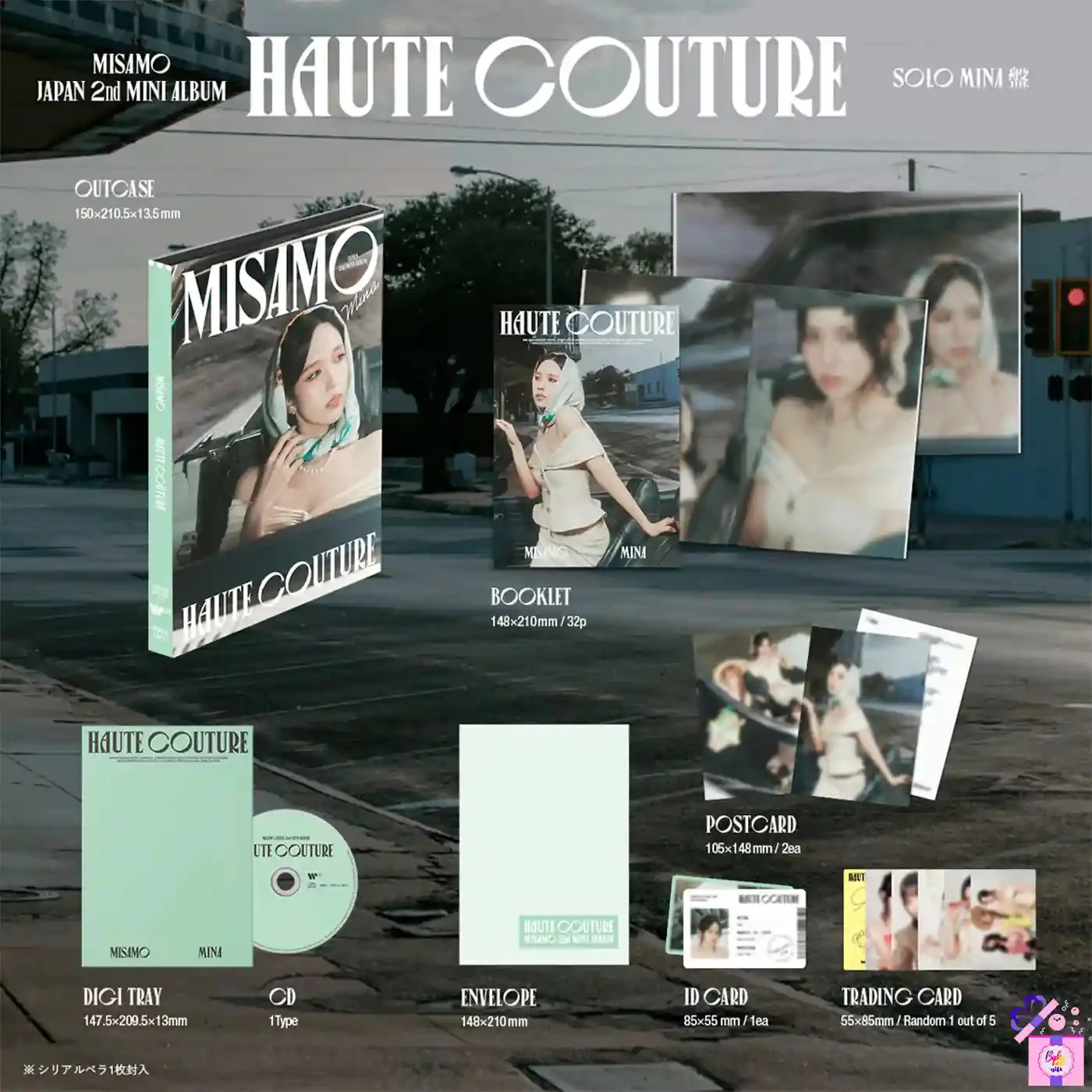 MISAMO - Haute Couture [Limited Member Edition] Japan 2nd Mini Album - Image 3