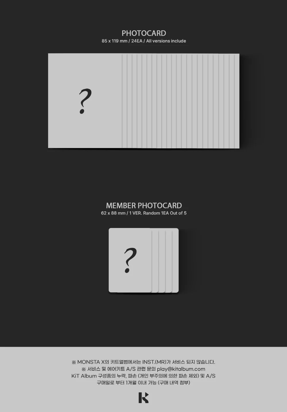 MONSTA X - 12th Mini Album REASON Kit Album - Image 5