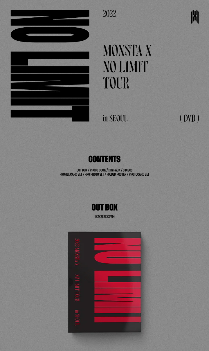 MONSTA X - 2022 MONSTA X NO LIMIT TOUR IN SEOUL DVD - Image 2