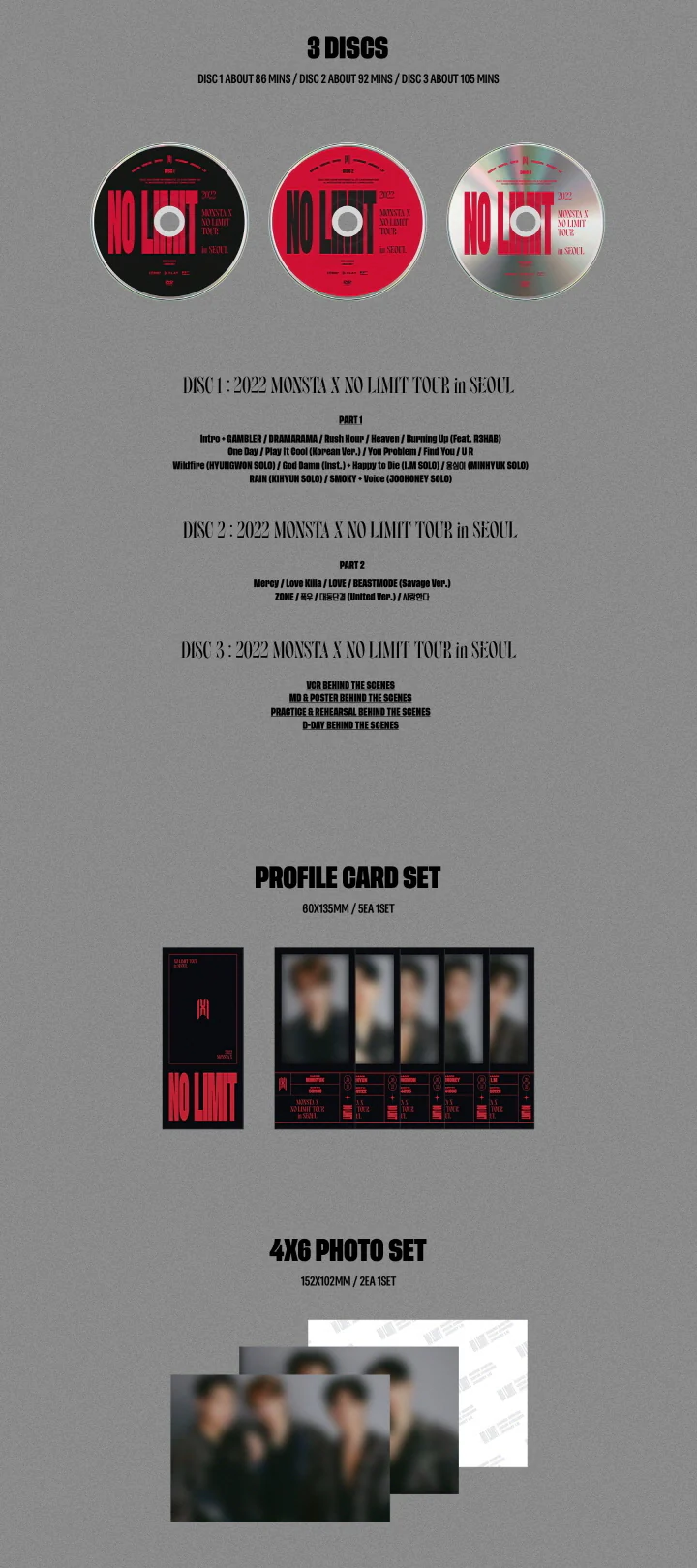 MONSTA X - 2022 MONSTA X NO LIMIT TOUR IN SEOUL DVD - Image 5