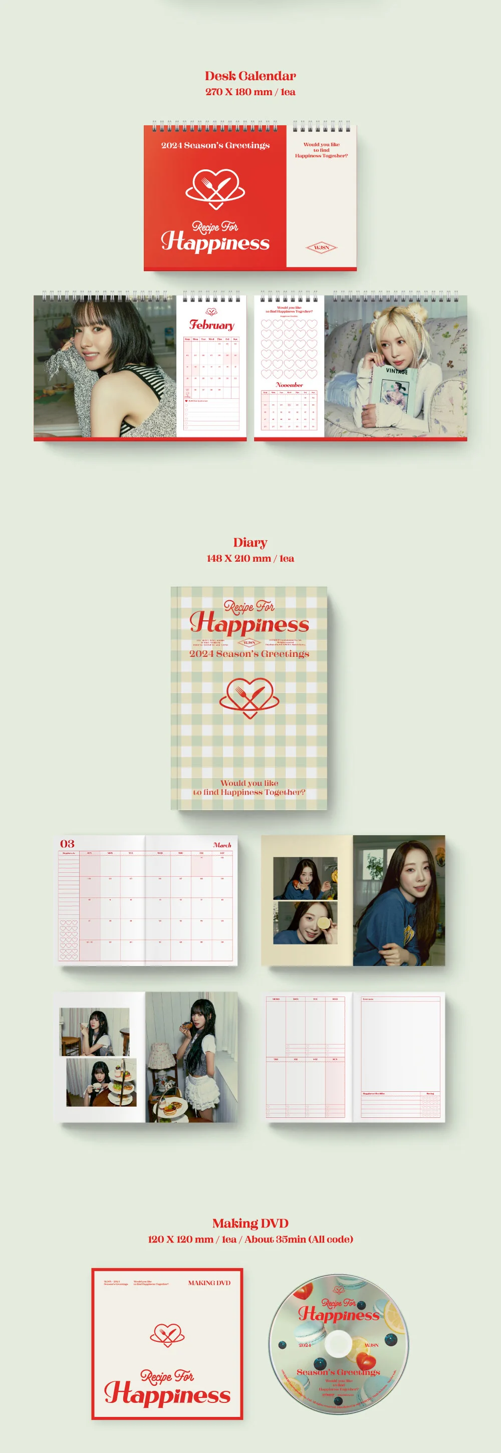 WJSN - 2024 SEASON'S GREETINGS [Recipe For Happiness] - Image 3