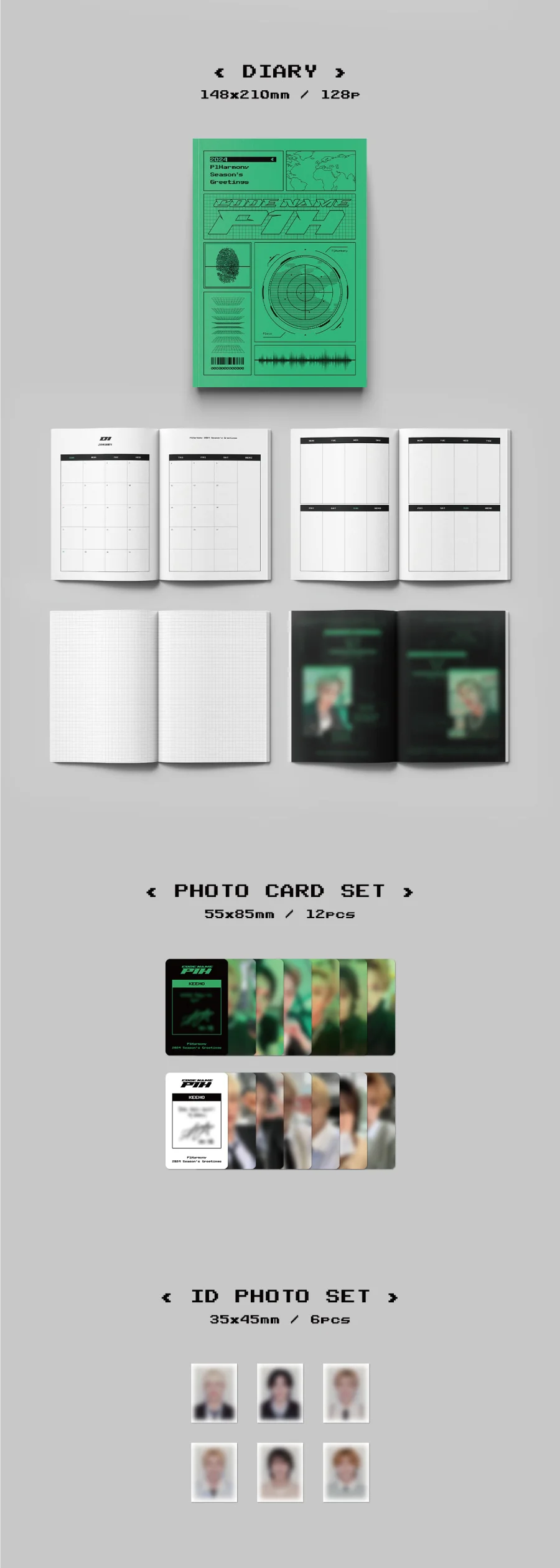P1Harmony - 2024 SEASON'S GREETINGS [CODE NAME P1H] - Image 4