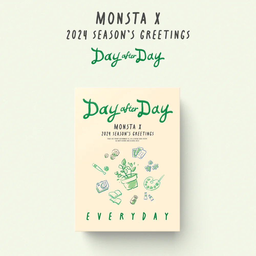 MONSTA X - 2024 SEASON'S GREETINGS [Day after Day] EVERYDAY ver.