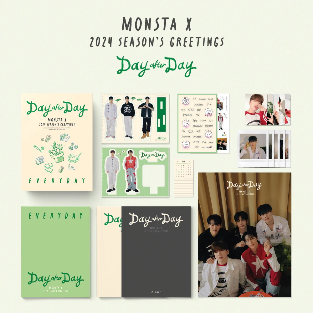 MONSTA X - 2024 SEASON'S GREETINGS [Day after Day] EVERYDAY ver. - Image 2