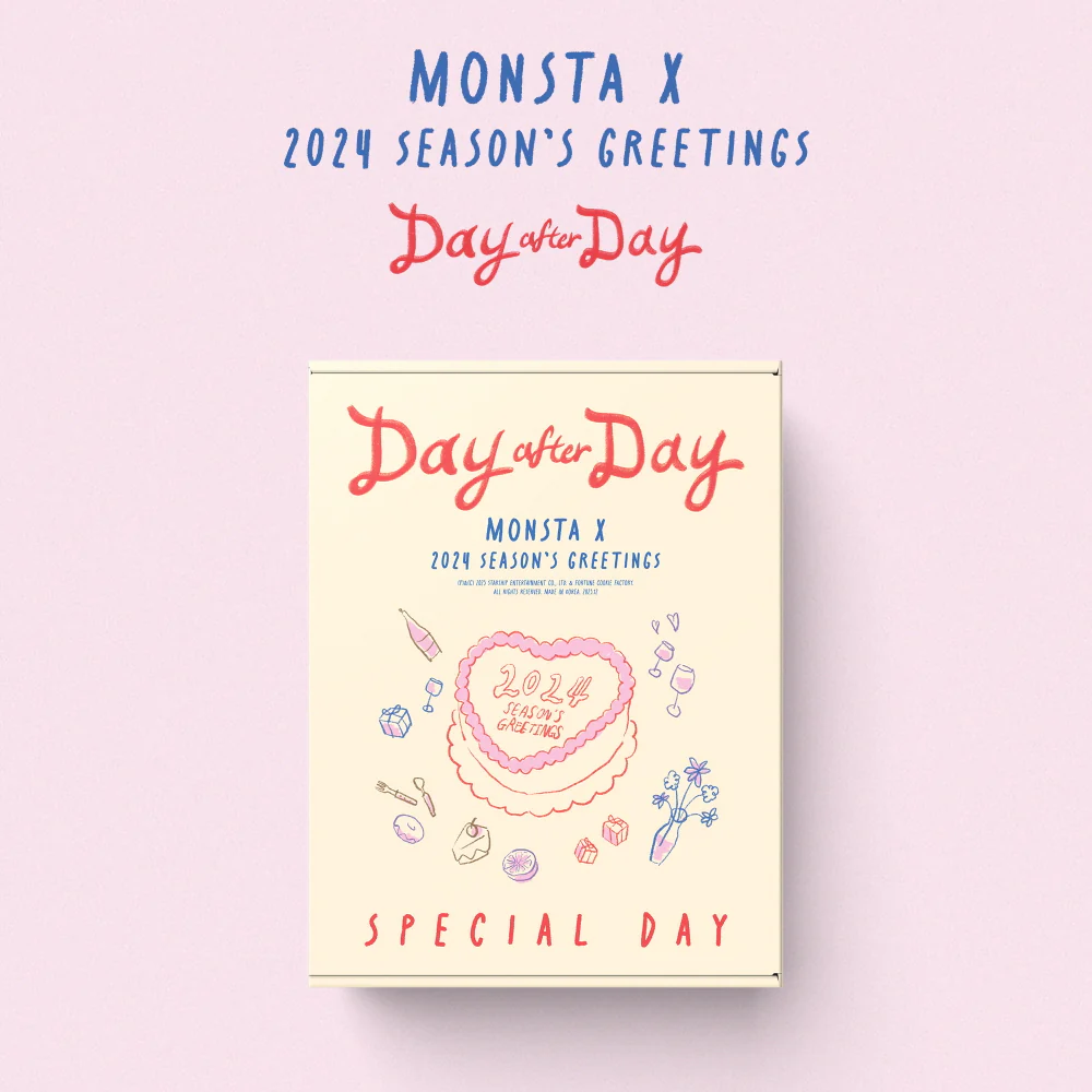 MONSTA X - 2024 SEASON'S GREETINGS [Day after Day] SPECIAL DAY ver.
