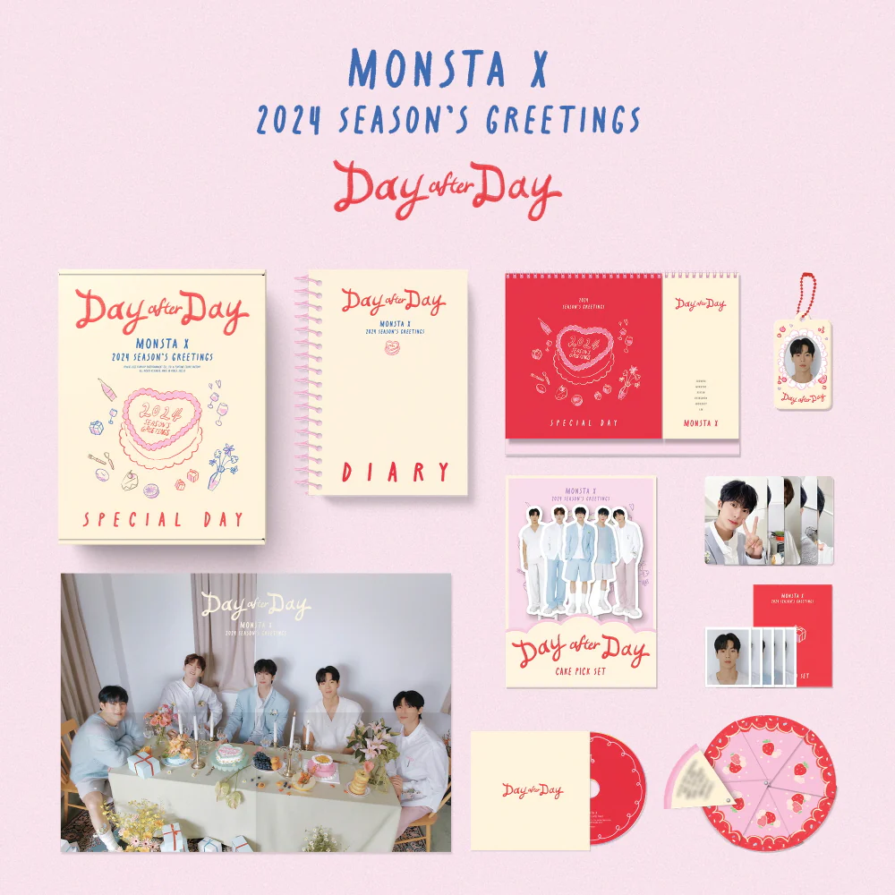 MONSTA X - 2024 SEASON'S GREETINGS [Day after Day] SPECIAL DAY ver. - Image 2