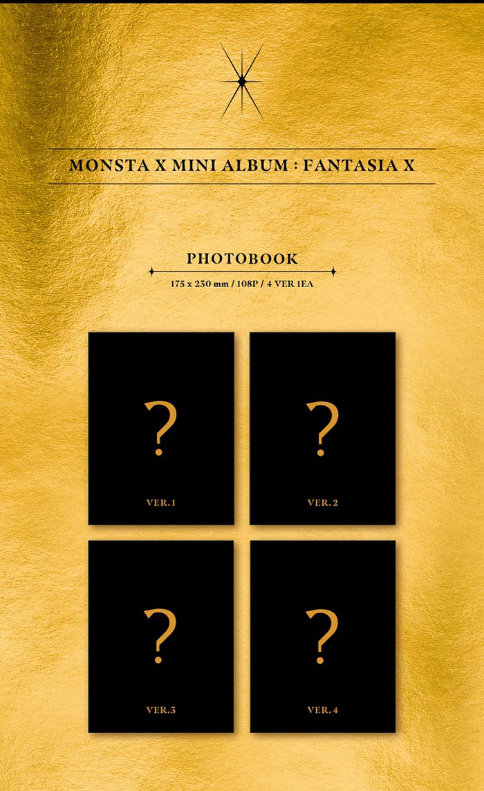 MONSTA X - FANTASIA X 8th Mini Album+Free Gift - Image 3