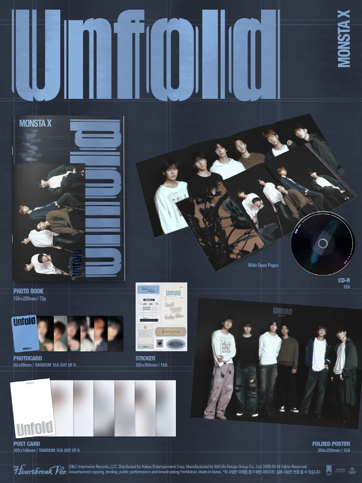MONSTA X - Unfold (US Studio Album) - Image 2