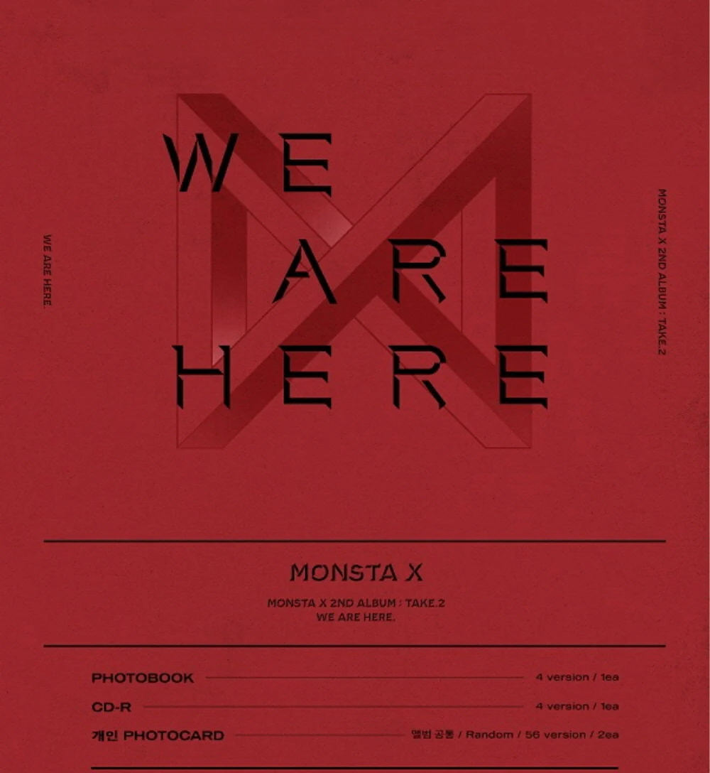 MONSTA X - We Are Here Take.2 (Vol.2) CD - Image 2