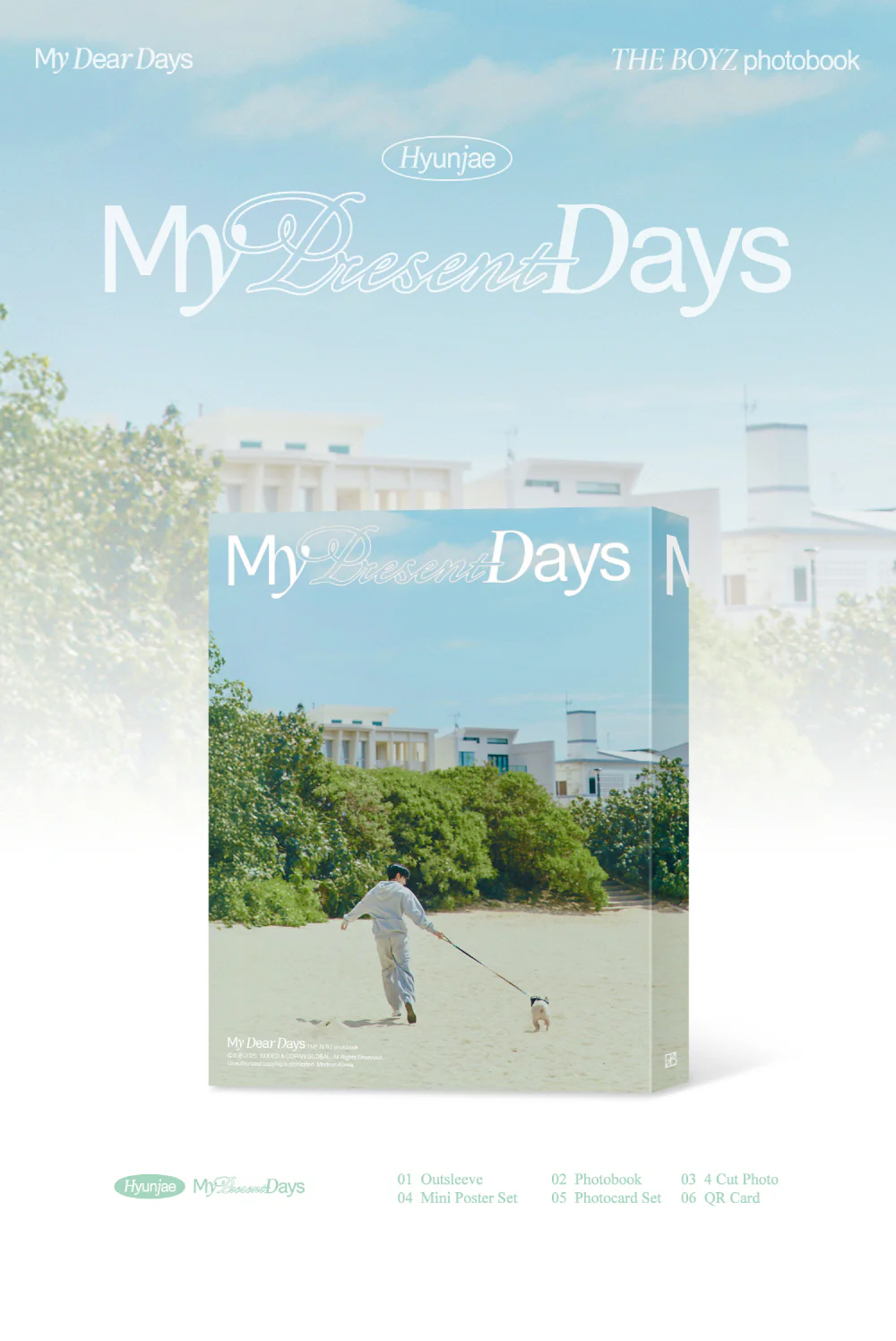 My Dear Days THE BOYZ photobook [HYUNJAE - MY Present Days] + Pre-Order Gift - Image 3