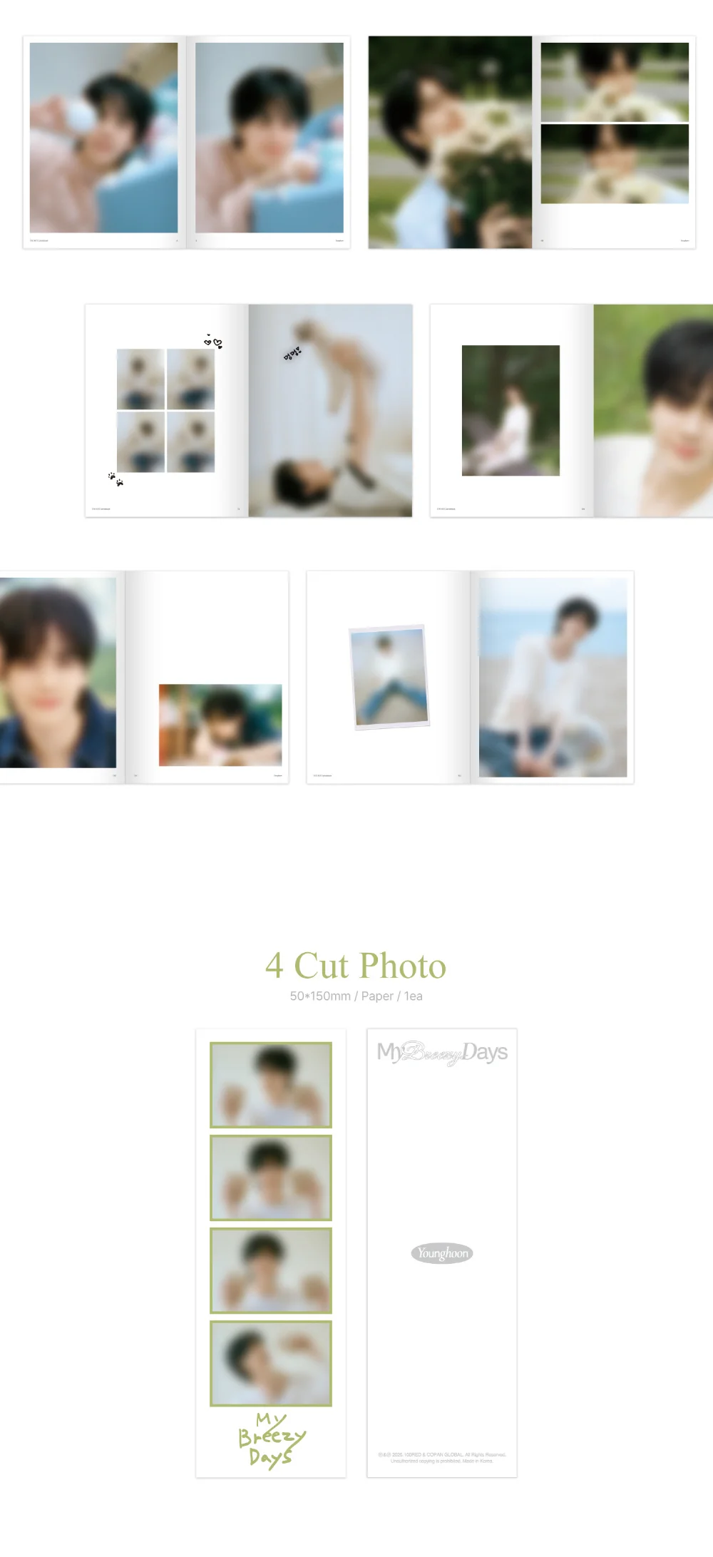 My Dear Days THE BOYZ photobook [YOUNGHOON My Breezy Days] - Image 3