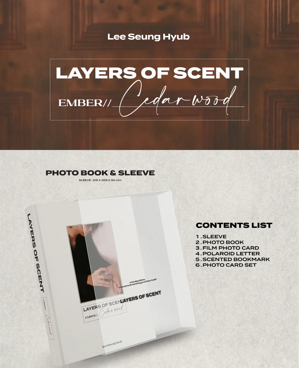 N.Flying Lee Seung Hyub 2024 PHOTO BOOK [LAYERS OF SCENT] - Image 5