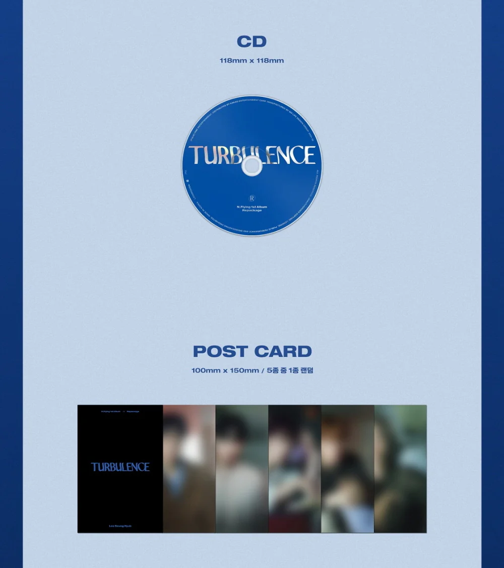 N.FLYING NFLYING - TURBULENCE (Vol.1 Repackage) Album - Image 3