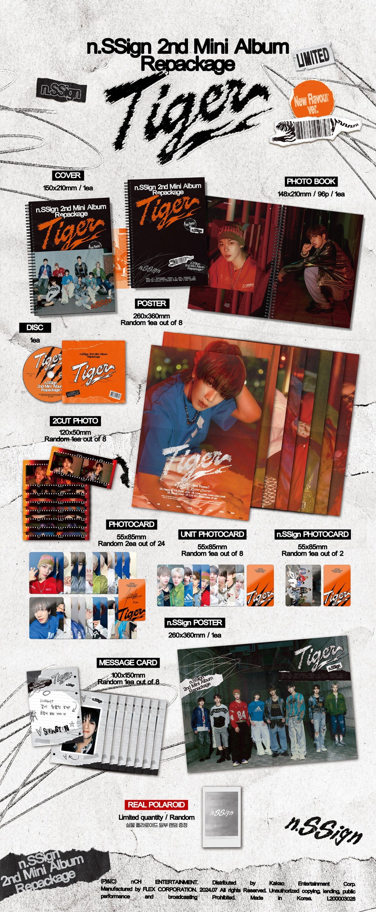 n.SSign - 2nd Mini Album Repackage Tiger - Image 2