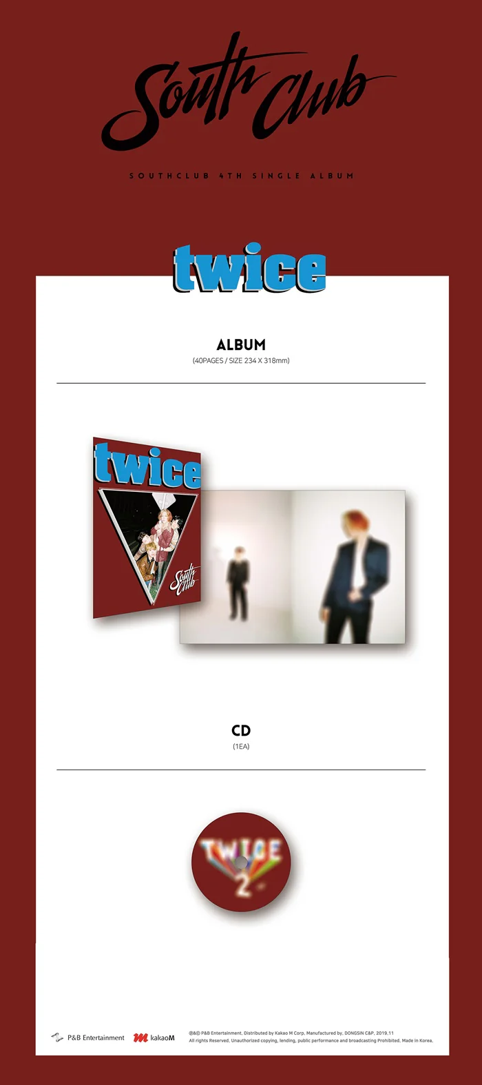 NAM TAE HYUN (SOUTH CLUB) - TWICE Album - Image 2