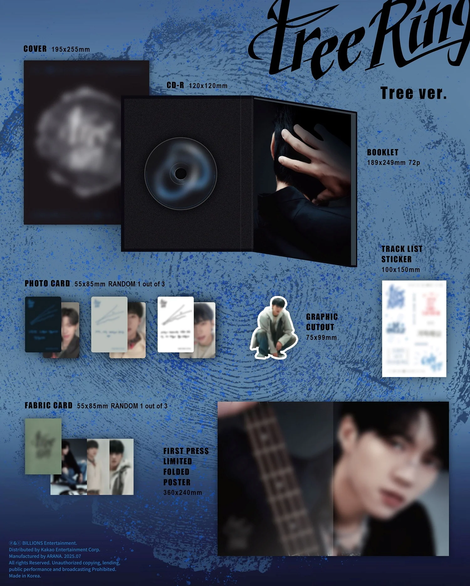 NAM WOO HYUN - 5th Mini Album Tree Ring - Image 2