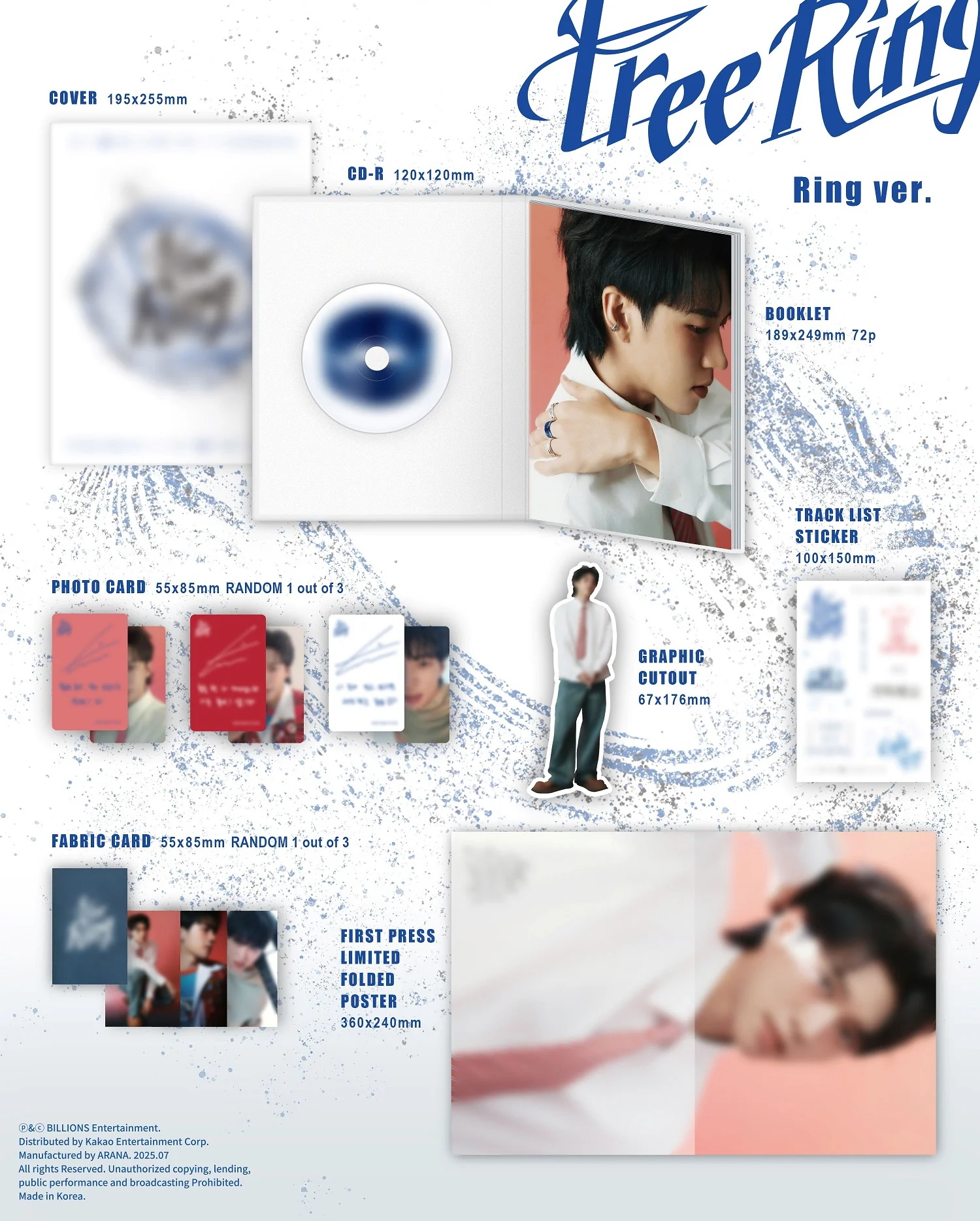 NAM WOO HYUN - 5th Mini Album Tree Ring - Image 3