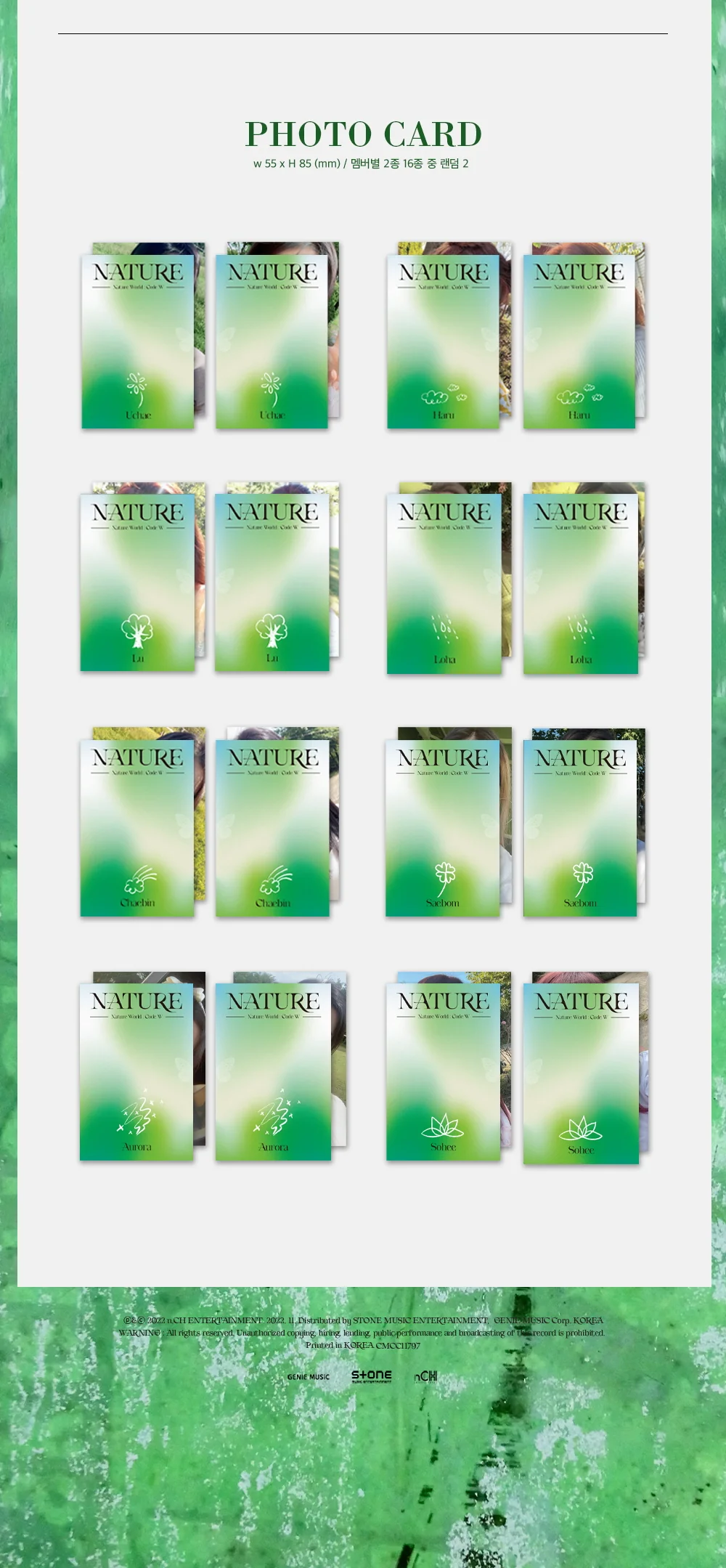 NATURE - THE 3rd MINI ALBUM [NATURE WORLD : CODE W] - Image 5