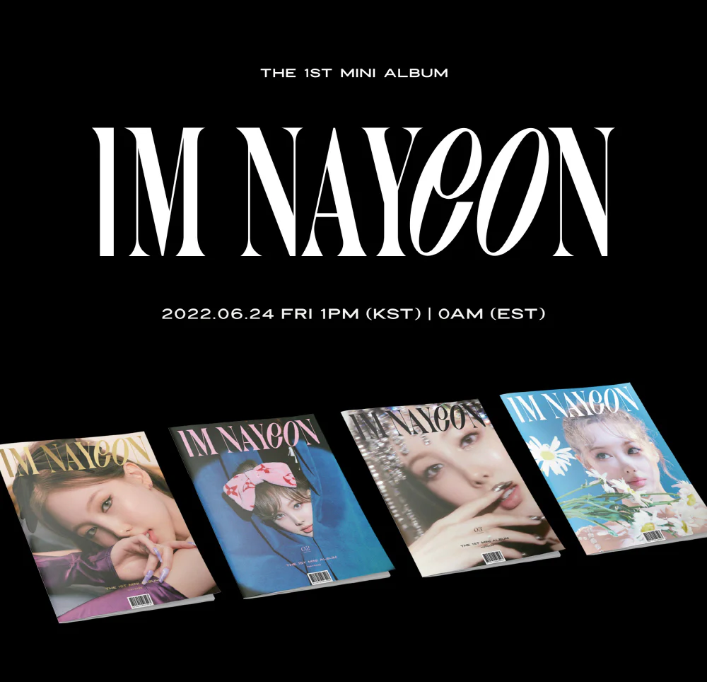 NAYEON TWICE - IM NAYEON [4 ver. SET] 4Album+Free Gift