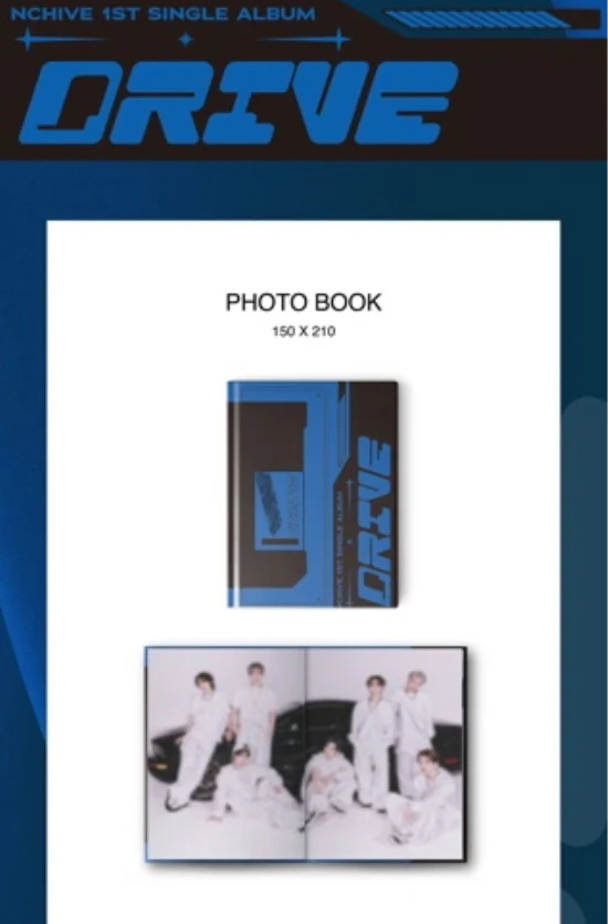 NCHIVE - 1st Single Album Drive [Photobook Ver.] - Image 2