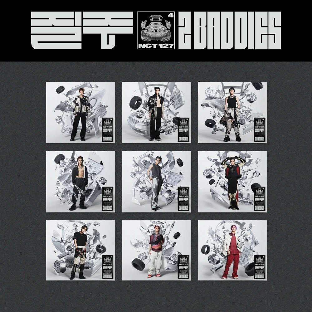 NCT 127 - 2 Baddies [Digipack ver.] Album+Free Gift (Random ver.)