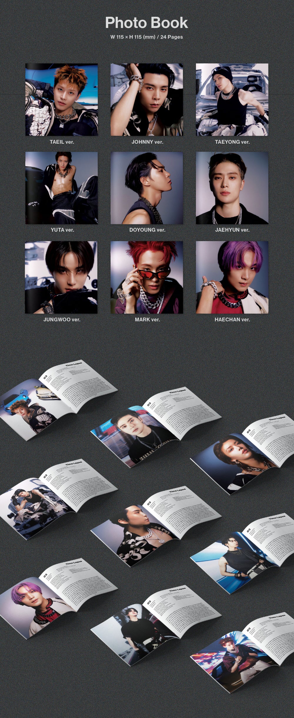 NCT 127 - 2 Baddies [Digipack ver.] Album+Free Gift (Random ver.) - Image 3