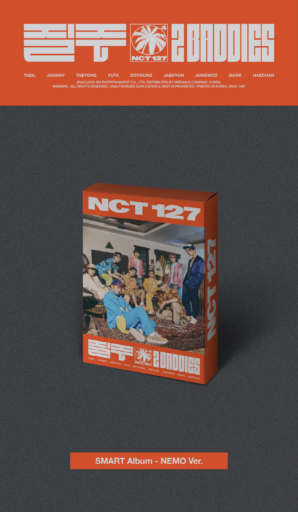 [NEMO ALBUM] NCT 127 - 2 Baddies [NEMO Ver.] - Image 2