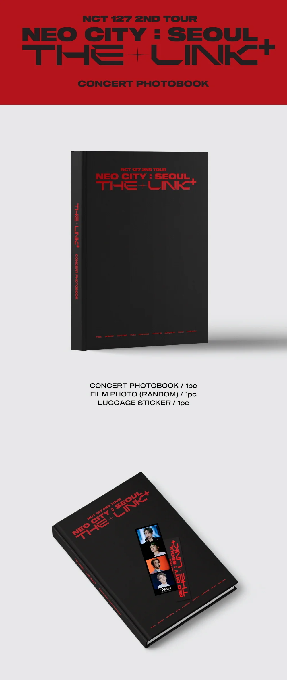 NCT 127 2ND TOUR NEO CITY SEOUL - THE LINK PHOTO BOOK - Image 2